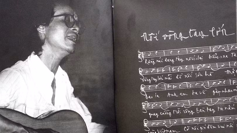 Ca khúc nào của Trịnh Công Sơn được chọn phát trên Đài Phát thanh Sài Gòn vào trưa 30/4/1975?