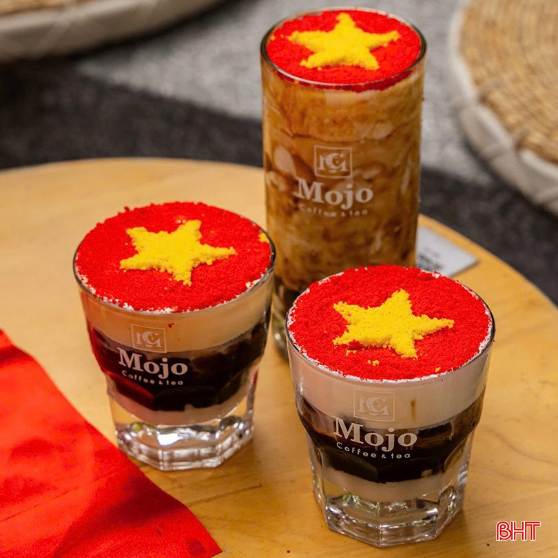 Đồ uống mới lạ, đầy sáng tạo.