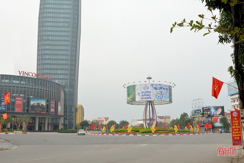 Thành phố Hà Tĩnh bình yên ngày đầu năm mới 