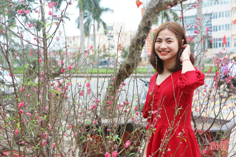 Ra phố hoa Hà Tĩnh mang Xuân về nhà