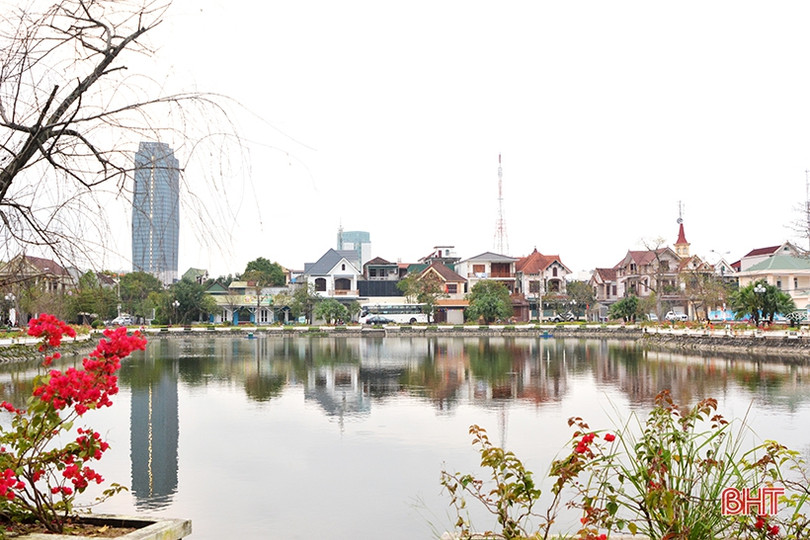 Thành phố Hà Tĩnh bình yên ngày đầu năm mới 