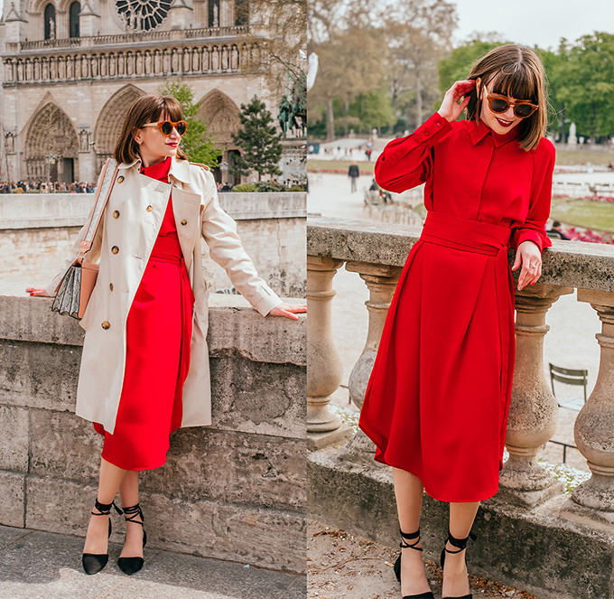 Gợi ý mix đồ màu nổi đi du xuân