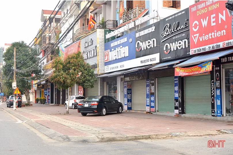 Thành phố Hà Tĩnh bình yên ngày đầu năm mới 