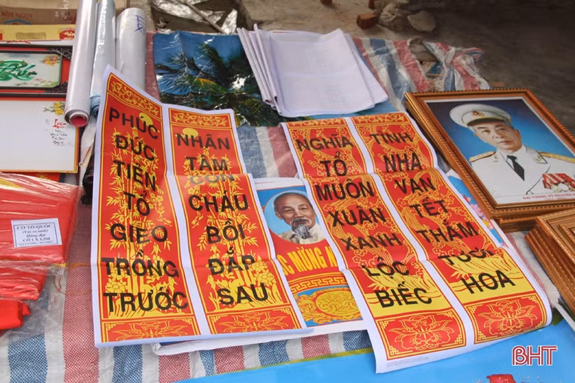 Náo nức phiên chợ tết những ngày cuối năm ở Hà Tĩnh