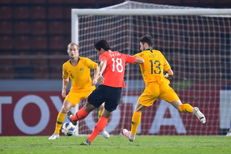 Thắng U23 Australia, U23 Hàn Quốc gặp U23 Saudi Arabia ở chung kết