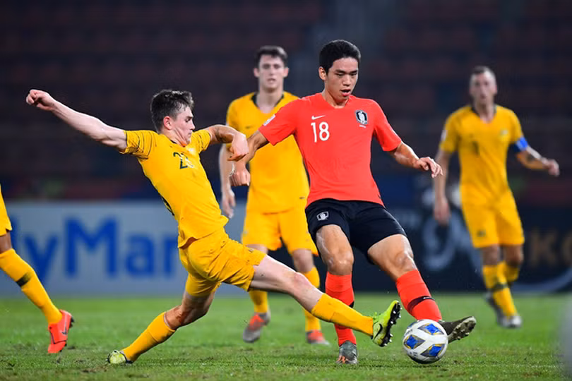 Thắng U23 Australia, U23 Hàn Quốc gặp U23 Saudi Arabia ở chung kết