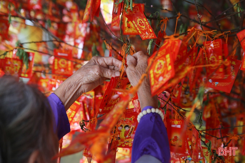 Người dân Hà Tĩnh náo nức đi lễ chùa, hái lộc đầu xuân