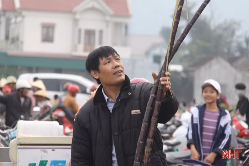 Náo nức phiên chợ tết những ngày cuối năm ở Hà Tĩnh