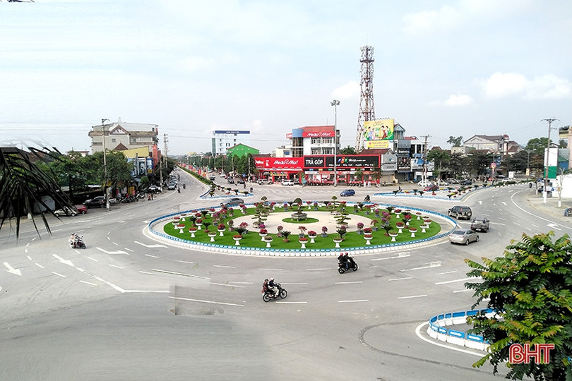 Xuân về rực rỡ trên đô thị phía Bắc Hà Tĩnh