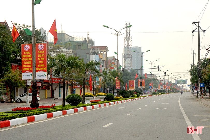 Thành phố Hà Tĩnh bình yên ngày đầu năm mới 