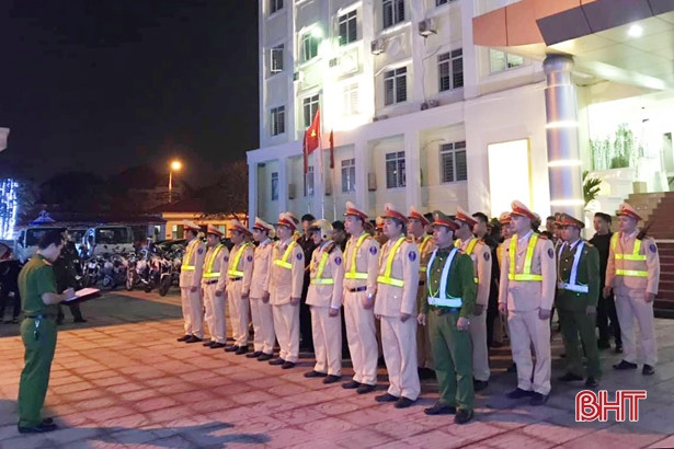 Công an TP Hà Tĩnh lập tổ công tác “đặc biệt” đảm bảo ANTT dịp Tết Nguyên đán