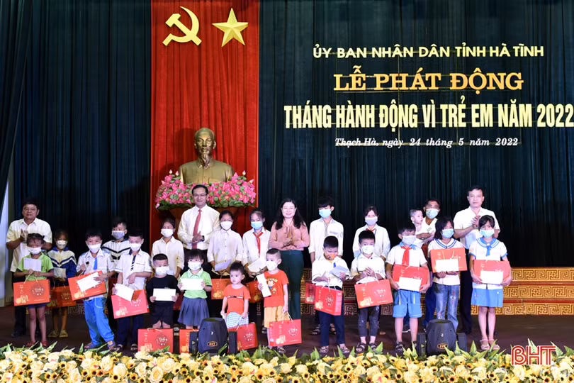 Các cấp, ngành cần tích cực hành động để trẻ em Hà Tĩnh phát triển toàn diện
