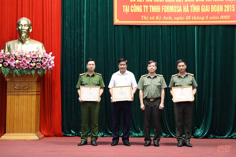 Phối hợp đảm bảo tốt an ninh trật tự tại Dự án Formosa Hà Tĩnh