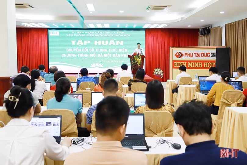 Nâng cao kiến thức chuyển đổi số, ứng dụng công nghệ số cho các chủ thể có sản phẩm OCOP