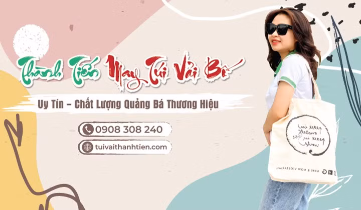 In túi vải bố quà tặng doanh nghiệp - Thành Tiến