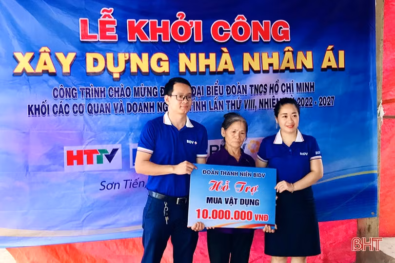 Hỗ trợ 100 triệu đồng xây nhà ở cho hộ nghèo tại Hương Sơn
