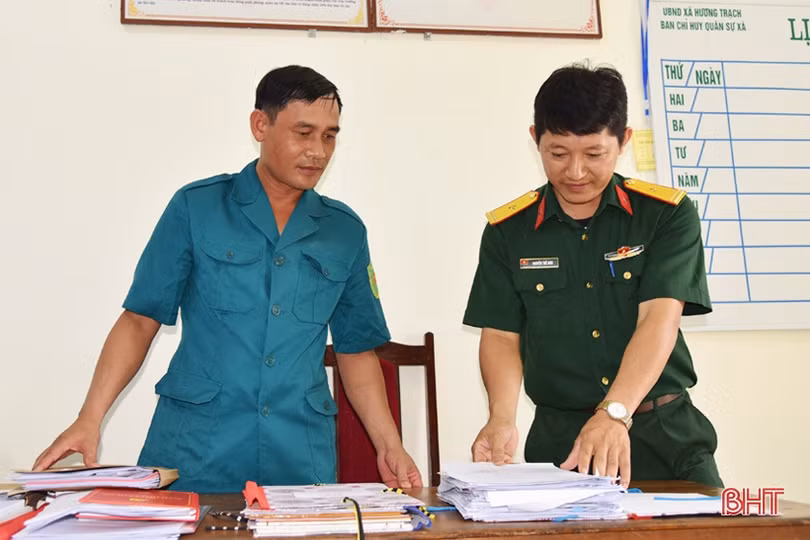 Chỉ huy trưởng quân sự xã ở Hà Tĩnh tận tụy với công việc, làm kinh tế giỏi