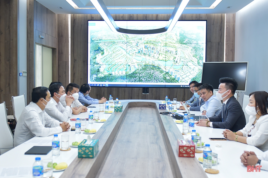 Tạo điều kiện thuận lợi để Ecopark tìm hiểu, đầu tư vào Hà Tĩnh