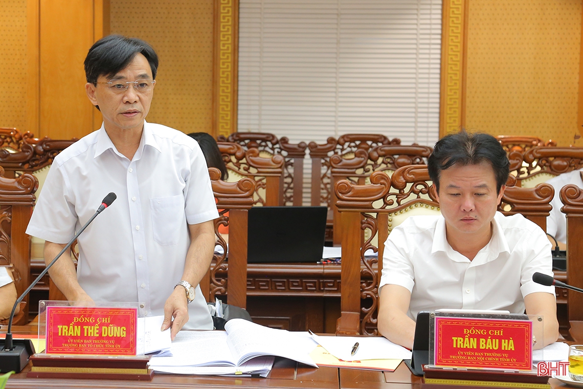 Đại hội Đảng bộ thành phố phải là đại hội “mẫu” của Hà Tĩnh