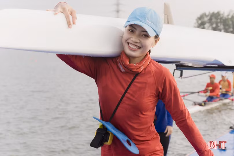 Cô gái vàng đua thuyền Hà Tĩnh mong sớm trở thành huấn luyện viên