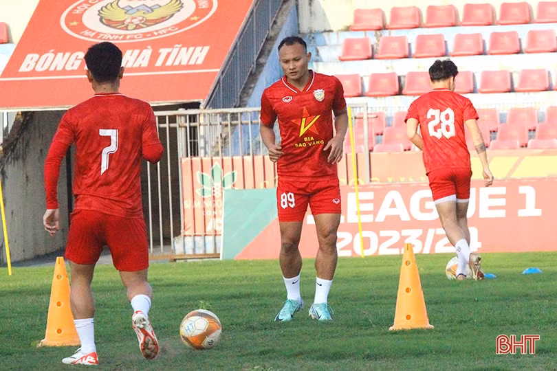 Hồng Lĩnh Hà Tĩnh hội quân, tập luyện sau kỳ nghỉ tết