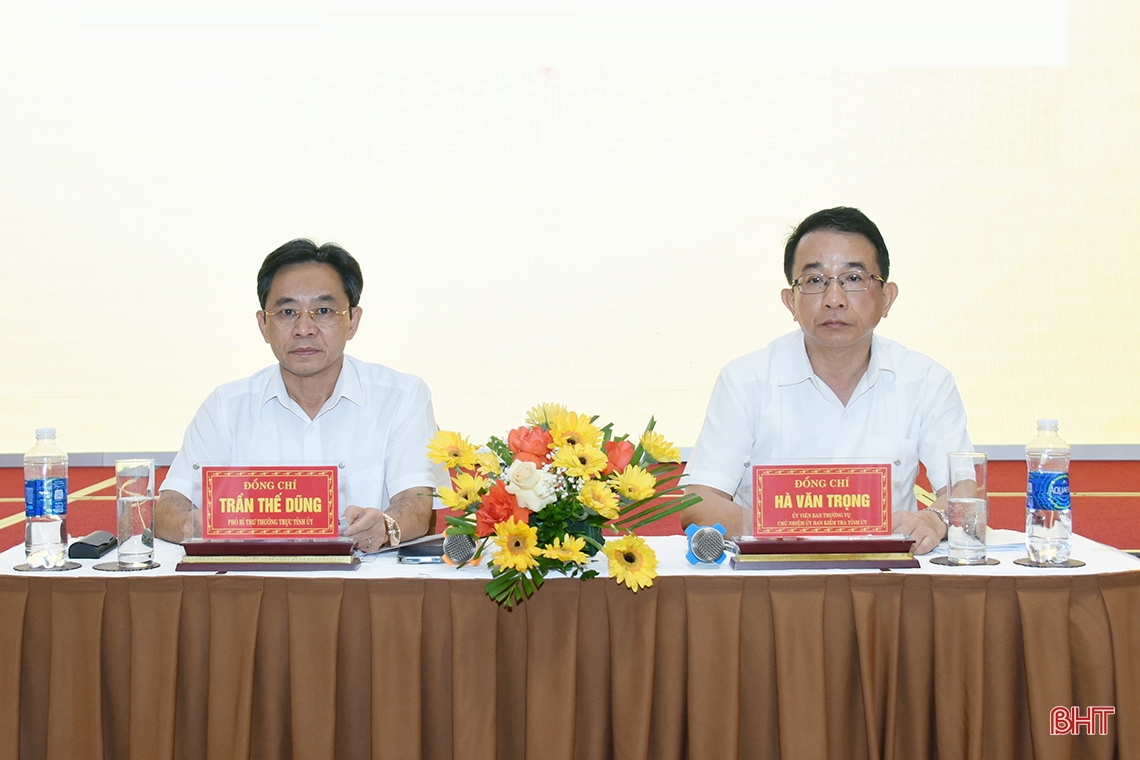 Tiếp tục nâng cao chất lượng, hiệu lực, hiệu quả công tác kiểm tra, giám sát, kỷ luật đảng