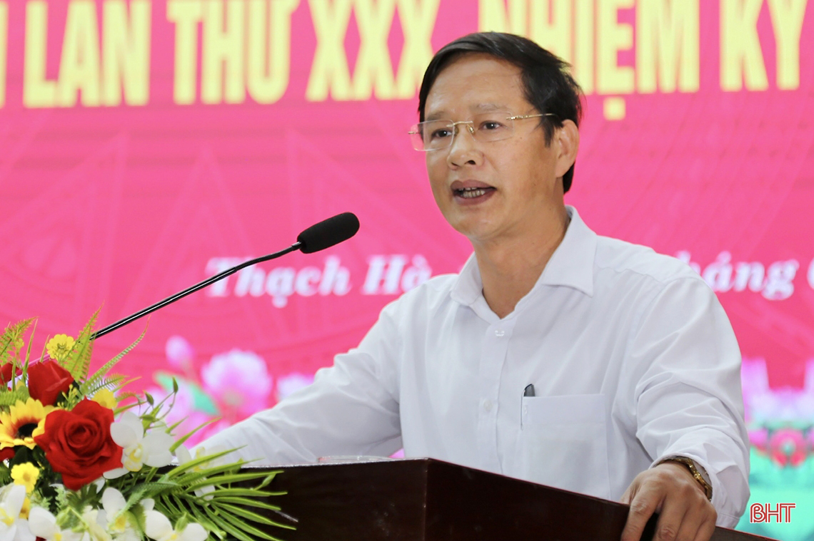 Đổi mới phương thức lãnh đạo, chỉ đạo, xây dựng Đảng bộ huyện Thạch Hà trong sạch, vững mạnh