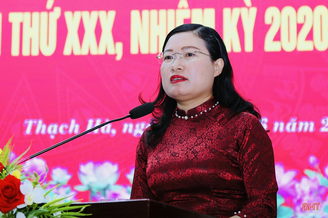 Đổi mới phương thức lãnh đạo, chỉ đạo, xây dựng Đảng bộ huyện Thạch Hà trong sạch, vững mạnh