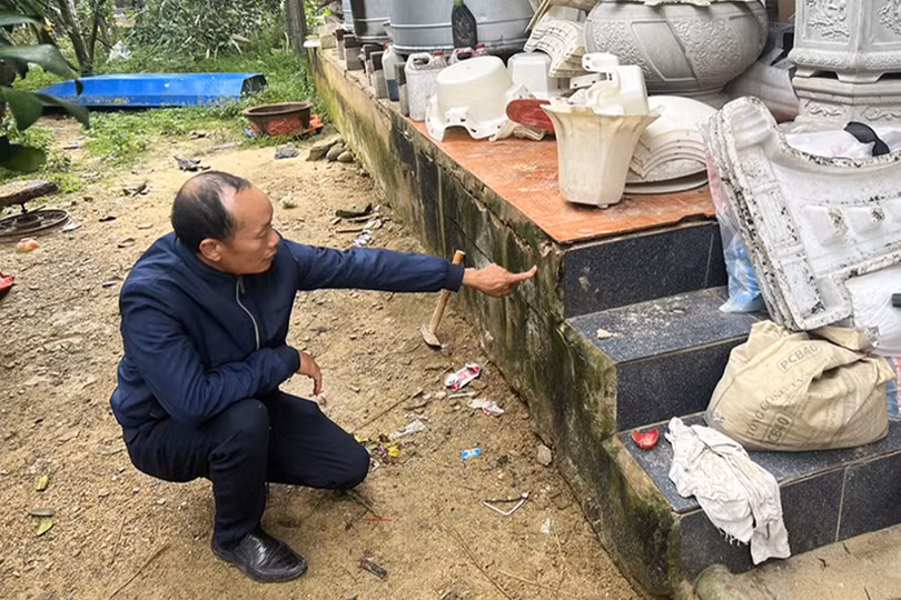 Liên đoàn Địa chất Bắc Trung Bộ vào cuộc tìm nguyên nhân gây sụt lún ở Hương Khê