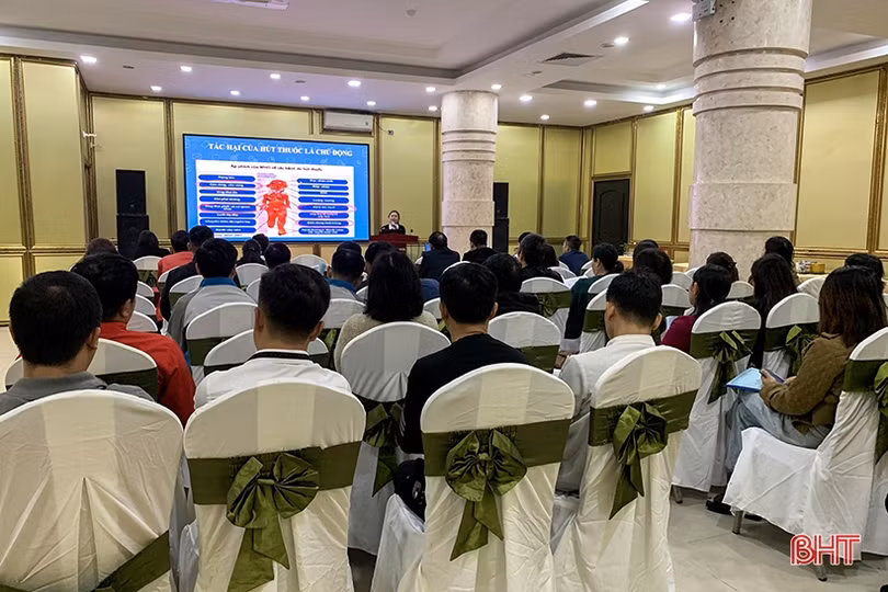 Nâng cao nghiệp vụ xây dựng môi trường không khói thuốc ở cơ sở dịch vụ