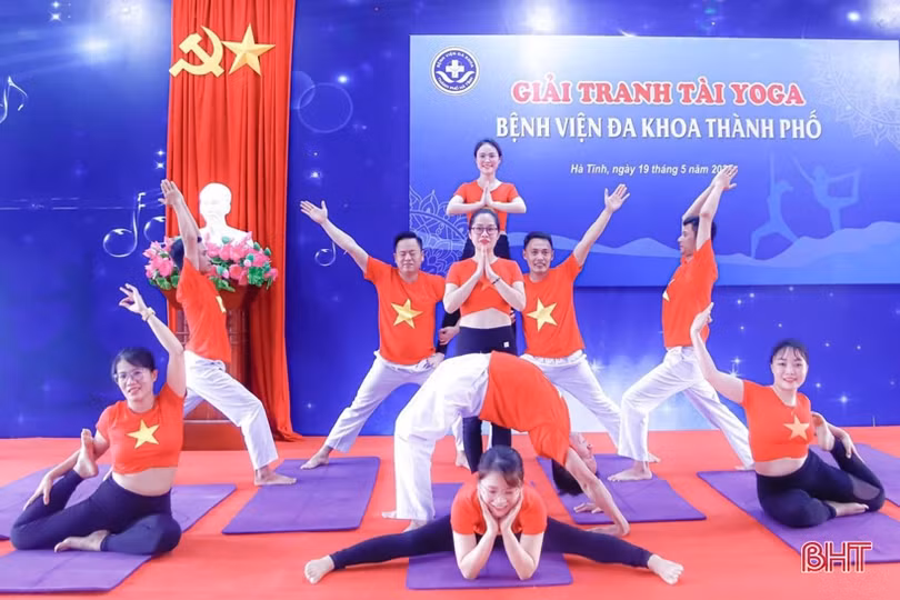 Yoga Hà Tĩnh bắt nhịp mạnh mẽ với xu hướng phát triển