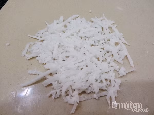 mon che com dau xanh cot dua diu dang ngay thu
