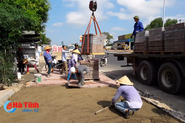 du an nang cap ql 1a doan bac nam tp ha tinh diem nhan do thi loai ii