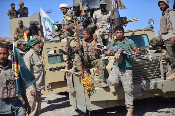 hinh anh binh si iraq tien ve giai phong hawija khoi tay is