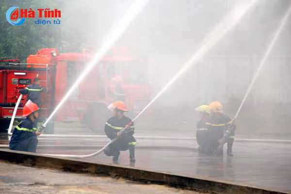 dien tap cuu hoa cuu nan o tram chiet nap gas ha tinh