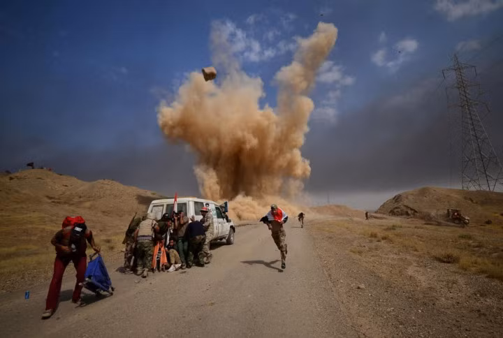 hinh anh binh si iraq tien ve giai phong hawija khoi tay is