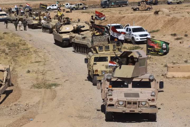 hinh anh binh si iraq tien ve giai phong hawija khoi tay is