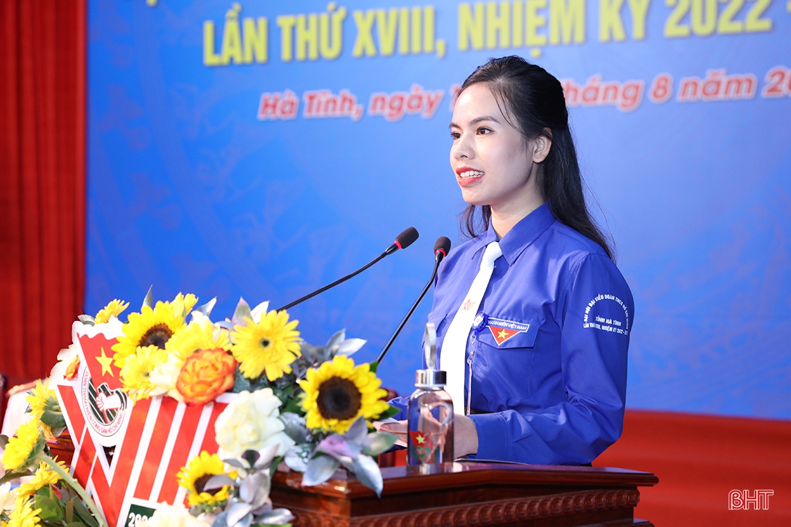 38 đồng chí trúng cử Ban Chấp hành Tỉnh đoàn Hà Tĩnh khóa XVIII