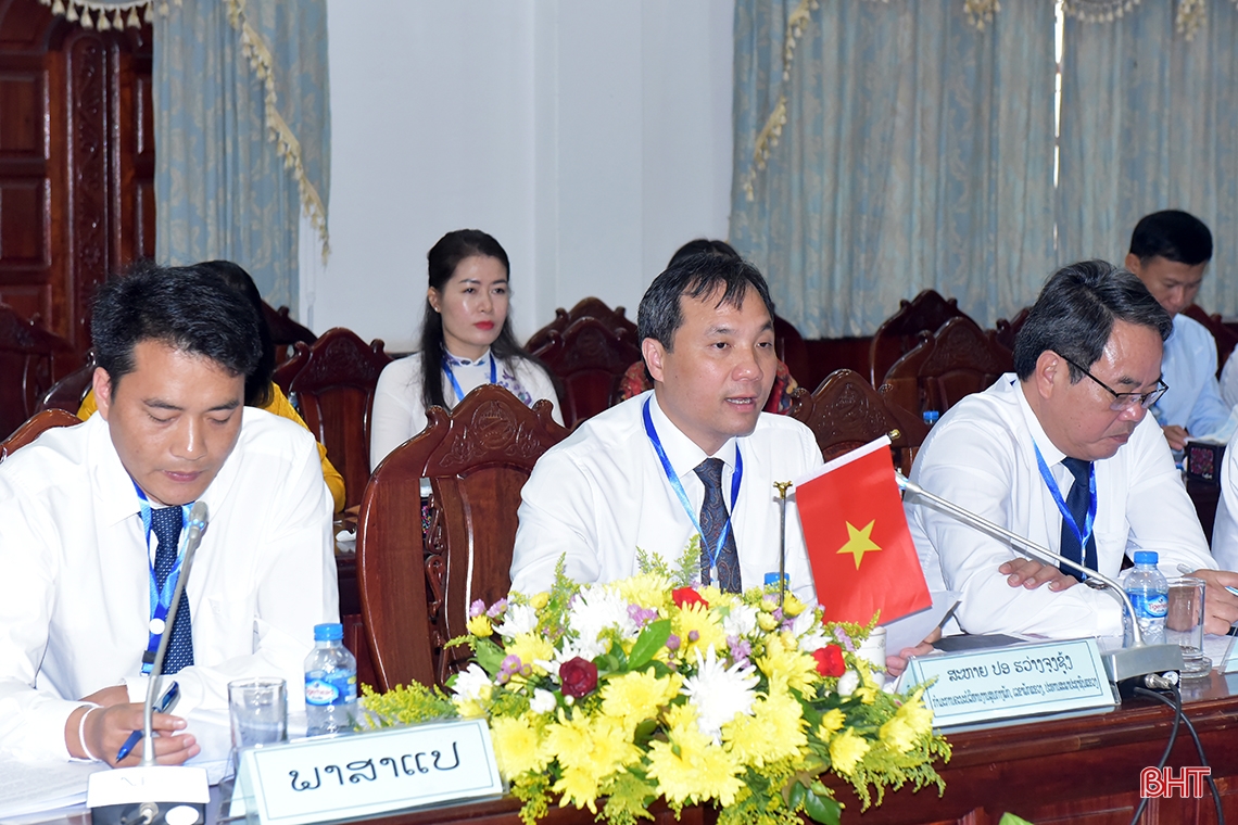 Hà Tĩnh và Bolikhămxay phấn đấu trở thành điển hình hợp tác hữu nghị, truyền thống Việt - Lào