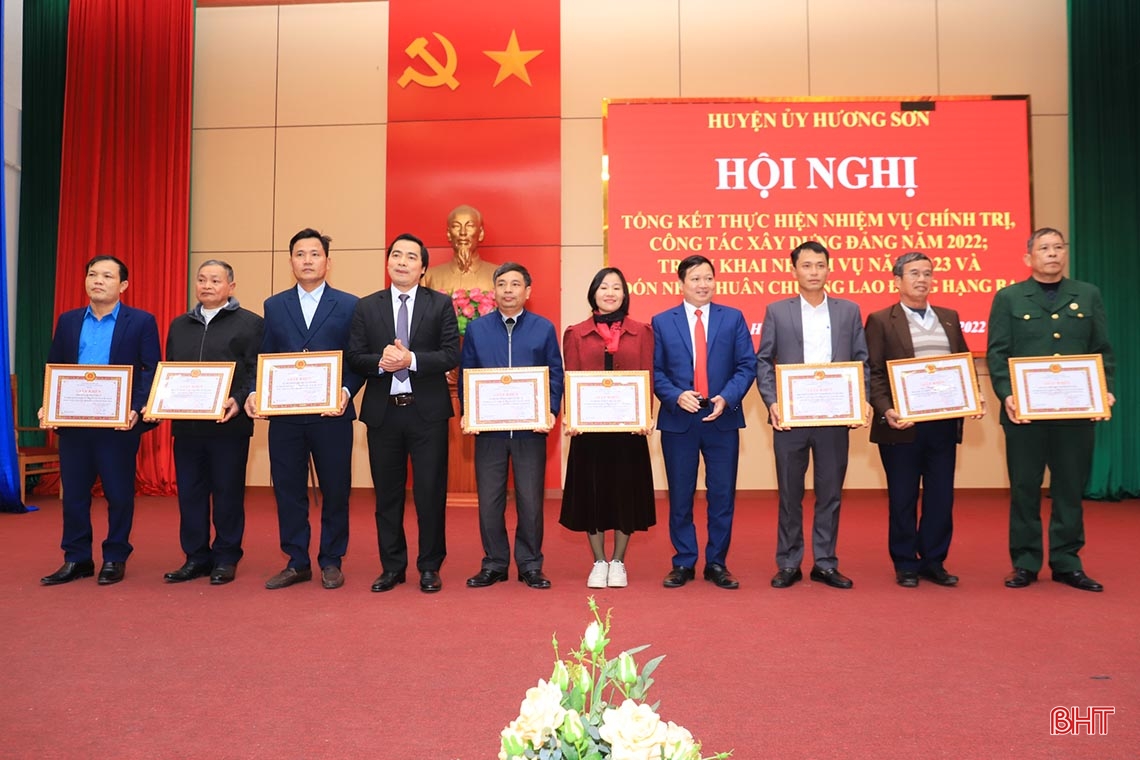 Hương Sơn xây dựng chương trình hành động phù hợp, thực hiện thắng lợi nhiệm vụ phát triển năm 2023