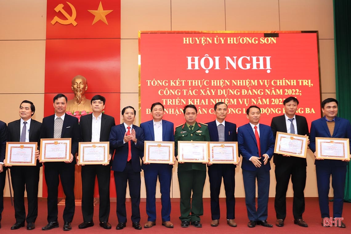 Hương Sơn xây dựng chương trình hành động phù hợp, thực hiện thắng lợi nhiệm vụ phát triển năm 2023