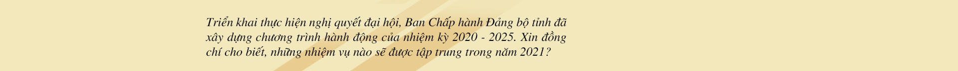 Hệ thống chính trị các cấp và mỗi người dân hãy chung sức, đồng lòng đưa nghị quyết của Đảng vào cuộc sống