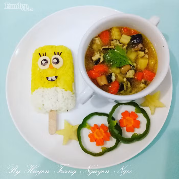 Mẹ Việt ở Indonesia mang cả thế giới truyện tranh vào từng bữa cơm của con