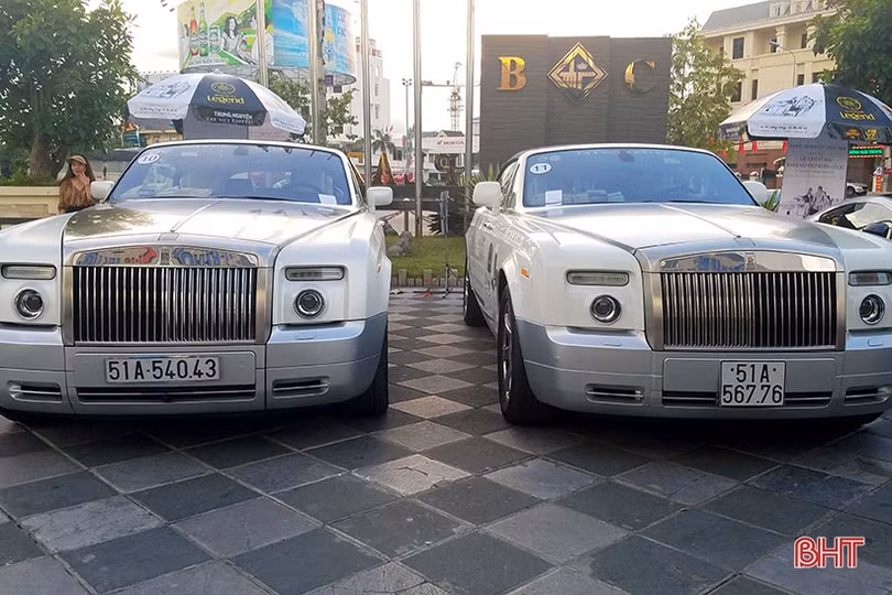 Dàn siêu xe trăm tỷ của ông chủ cà phê Trung Nguyên gây sốt tại Hà Tĩnh