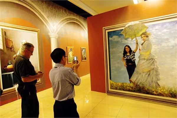 Bảo tàng tranh 3D đầu tiên ở Sài Gòn ảnh 8