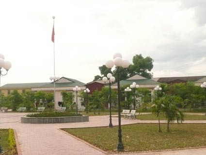 Một góc phía sau của Làng SOS