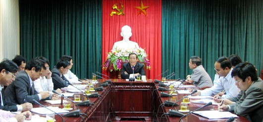 Bí thư Tỉnh ủy Nguyễn Thanh Bình đề nghị UBND tỉnh giám sát việc triển khai thực hiện Dự án Nhà máy chế biến DECOVI giữa các bên liên quan