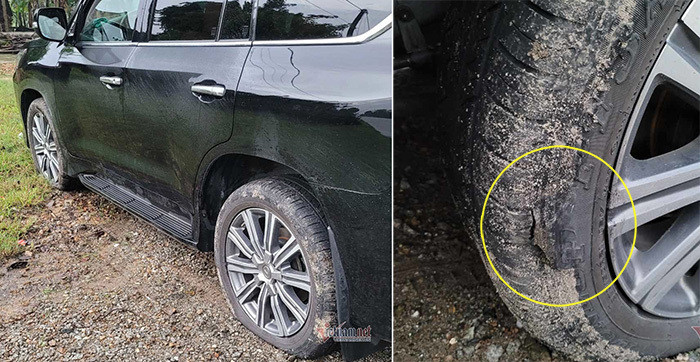 Bộ lốp mới của một chiếc SUV tiền tỉ cũng bị hỏng do vấp phải ổ gà trên đường. “Điểm mặt” những bộ phận nhanh bị hỏng nhất trên ô tô