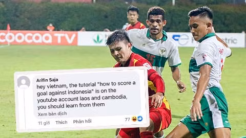 CĐV Indonesia: “Trình độ Campuchia, Lào hơn Việt Nam