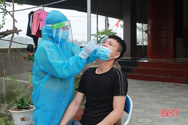 Truy vết được 26 F1 ca nhiễm COVID-19 trong cộng đồng tại xã Trung Lộc